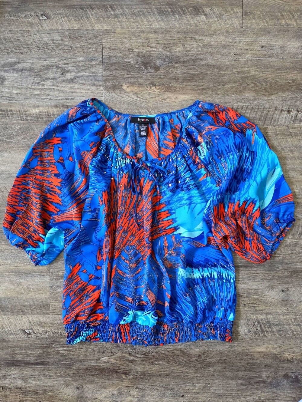 New Flowy Dolman Blouse